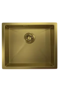 Кухонная мойка Granula 5445u, золото сатин