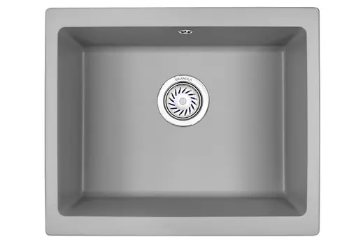 Кухонная мойка Granula 5551, алюминиум