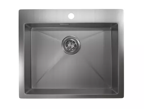 Кухонная мойка Granula 5951, сталь сатин