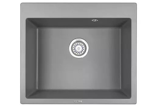 Кухонная мойка Granula 6001, алюминиум