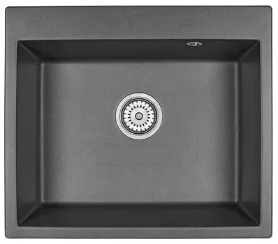 Кухонная мойка Granula 6001, чёрный