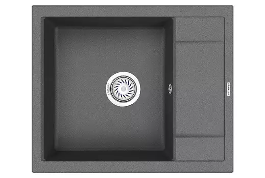 Кухонная мойка Granula 6002, графит