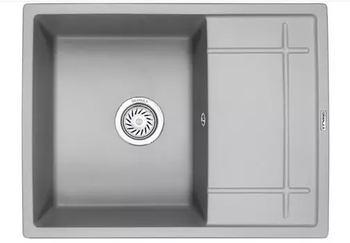 Кухонная мойка Granula 6501, алюминиум