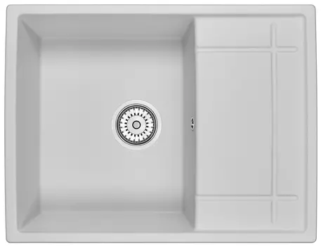 Кухонная мойка Granula 6501, арктик