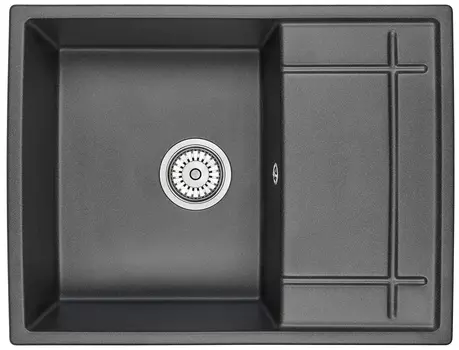 Кухонная мойка Granula 6501, чёрный
