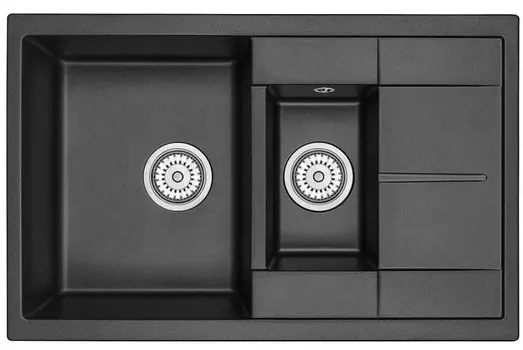 Кухонная мойка Granula 7802, шварц