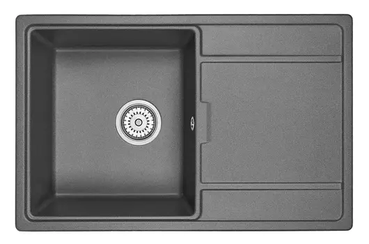 Кухонная мойка Granula 7804, графит