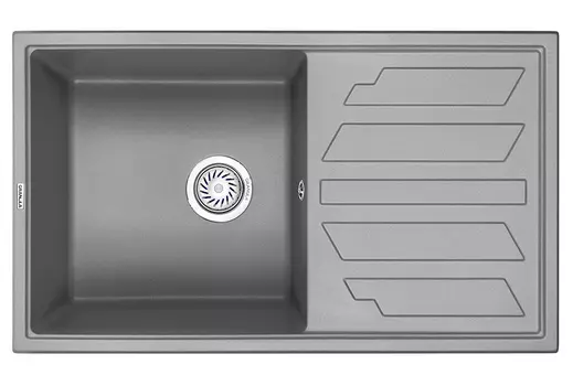 Кухонная мойка Granula 8002, алюминиум