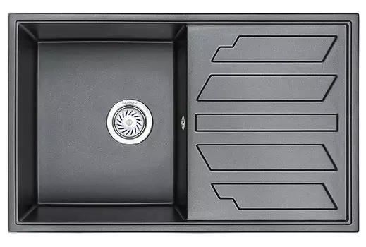 Кухонная мойка Granula 8002, шварц