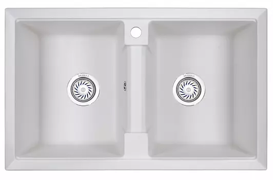 Кухонная мойка Granula 8101, арктик