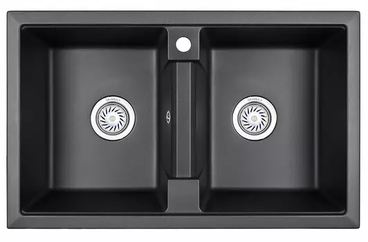 Кухонная мойка Granula 8101, чёрный
