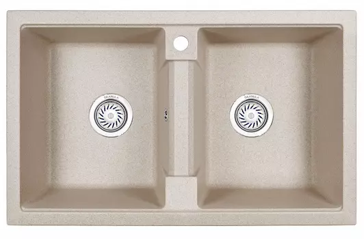 Кухонная мойка Granula 8101, пирит