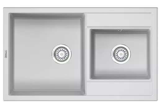 Кухонная мойка Granula 8201, арктик