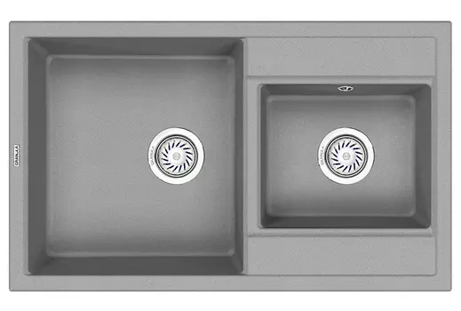 Кухонная мойка Granula 8201, базальт