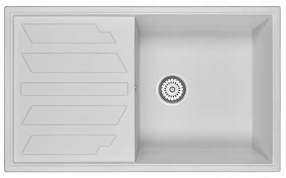 Кухонная мойка Granula 8601, арктик