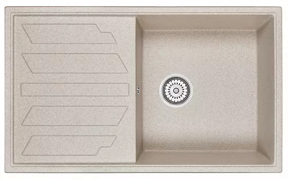 Кухонная мойка Granula 8601, пирит