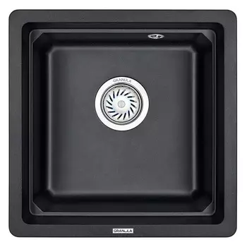 Кухонная мойка Granula Kitchen Space 4501u, чёрный