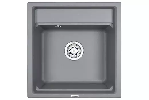 Кухонная мойка Granula Kitchen Space 5002, алюминиум