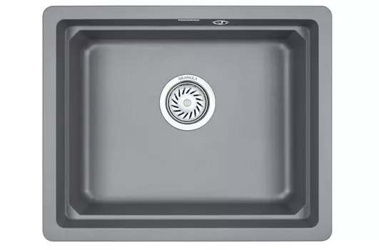 Кухонная мойка Granula Kitchen Space 5501u, алюминиум