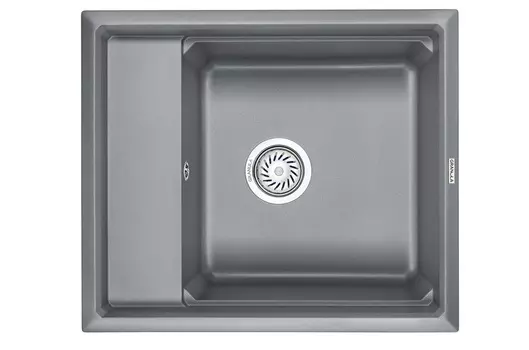 Кухонная мойка Granula Kitchen Space 6004, алюминиум