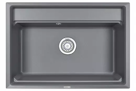 Кухонная мойка Granula Kitchen Space 7301, алюминиум