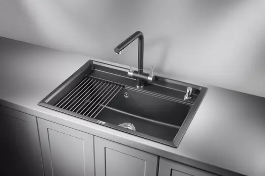 Кухонная мойка Granula Kitchen Space 7301, чёрный