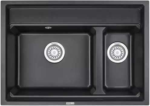 Кухонная мойка Granula Kitchen Space 7302, чёрный