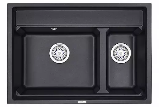 Кухонная мойка Granula Kitchen Space 7302, шварц
