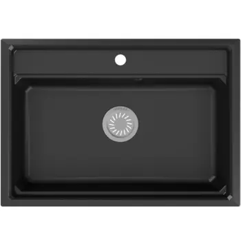 Мойка кухонная Granula Kitchen Space KS-7301 черный