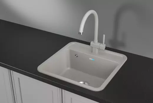 Кухонная мойка Granula Standart 5001, базальт