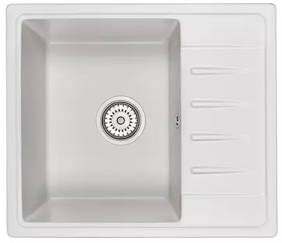 Кухонная мойка Granula Standart 5803, белый