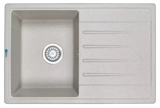 Кухонная мойка Granula Standart 7602, базальт