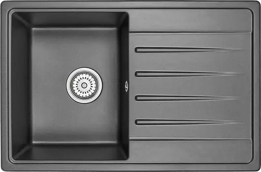 Кухонная мойка Granula Standart st-7602 черный