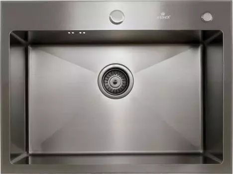 Мойка кухонная Kaiser KSM-6046, черный матовый