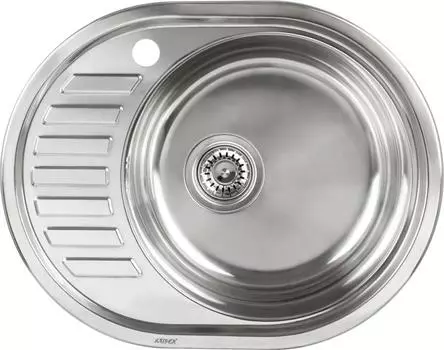 Мойка кухонная Kaiser KSS-5745R, хром