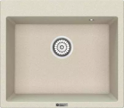 Мойка кухонная Point Бинга 60 PN3003BG, светло-бежевый