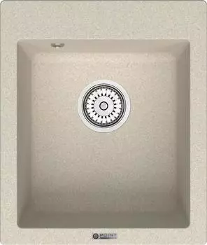 Мойка кухонная Point Динара 42 PN3004BG, светло-бежевый
