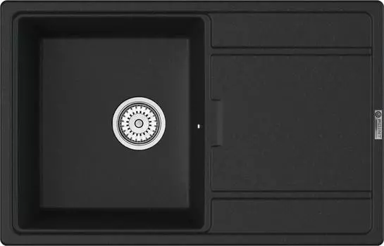 Мойка кухонная Point Лаура 78 PN3005B, черный