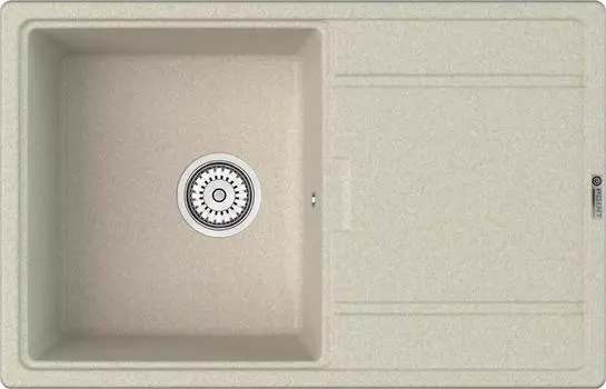 Мойка кухонная Point Лаура 78 PN3005BG, светло-бежевый