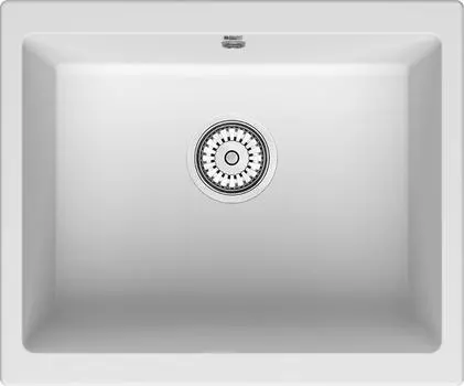 Мойка кухонная Point Сидли 55 PN3007W, белый