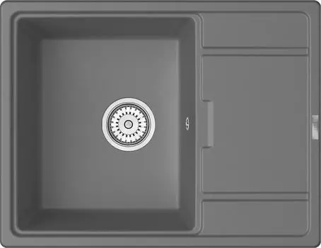 Мойка кухонная Point Стил 65 PN3009AL, серый