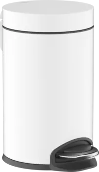 Мусорное ведро Hansgrohe AddStoris 41775700, матовый белый
