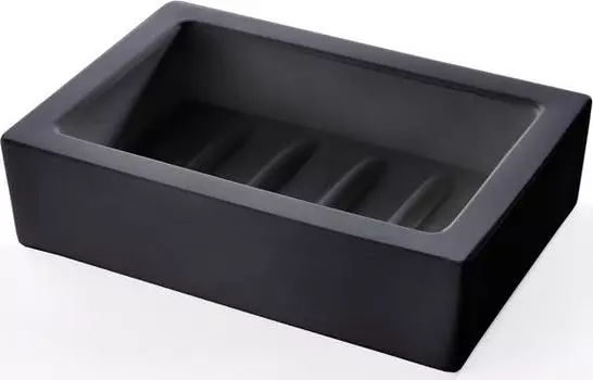 Мыльница 3SC Mood Black MN01A, черный матовый