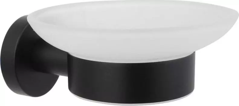 Мыльница AQUATEK, матовый черный AQ4003MB ВЕГА
