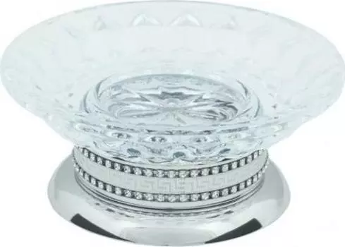 Мыльница Boheme Brillante 10440, хром