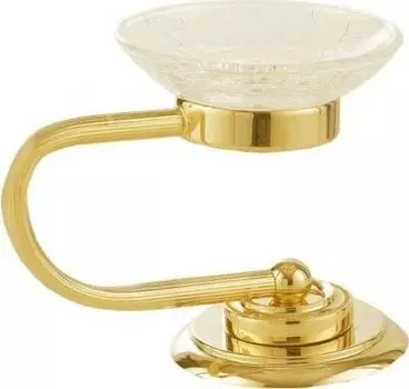 Мыльница Boheme Murano 10910-G, золото