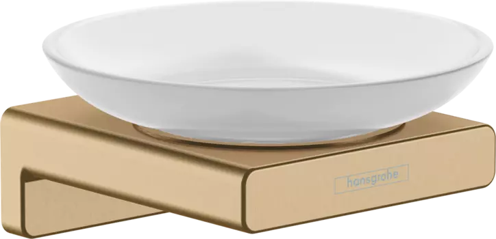 Мыльница Hansgrohe AddStoris 41746140, матовая бронза