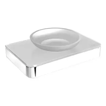 Мыльница LEMARk Glass Line 9741037 хром