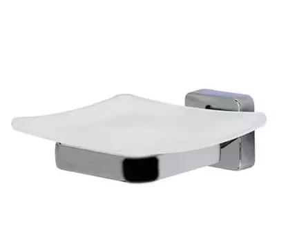 Мыльница WasserKRAFT Dill К-3900 K-3929 хром;белый