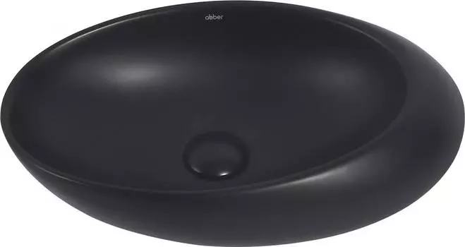 Накладная раковина Abber Bequem AC2107MB, черный матовый